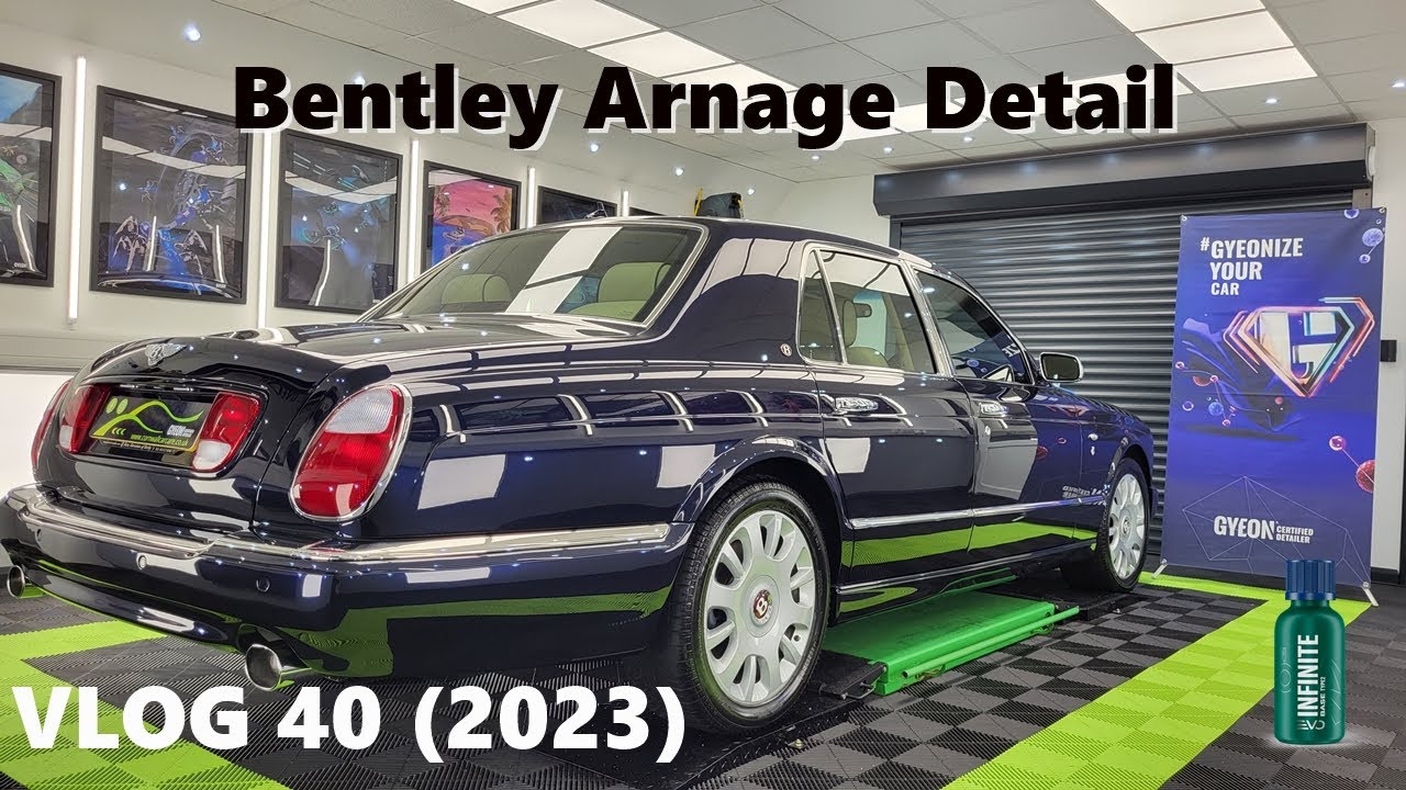 Detailing a Classic Bentley Arnage: Preserving The Elegance