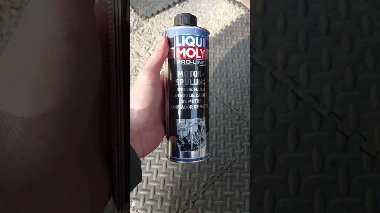 Fuite d'Huile apr&egrave;s produit pr&eacute;vidange (Engine Flush) Liqui Moly #engineflush #tjet #liquimoly