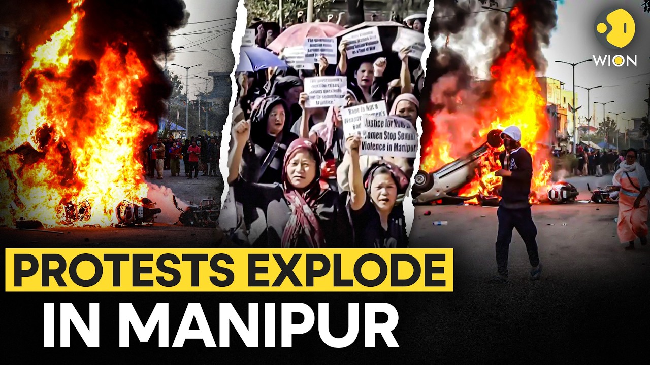 Manipur Protests: Violent Protests Erupt In Churachandpur Over Deputy CM Nemcha Kipgen | Originals