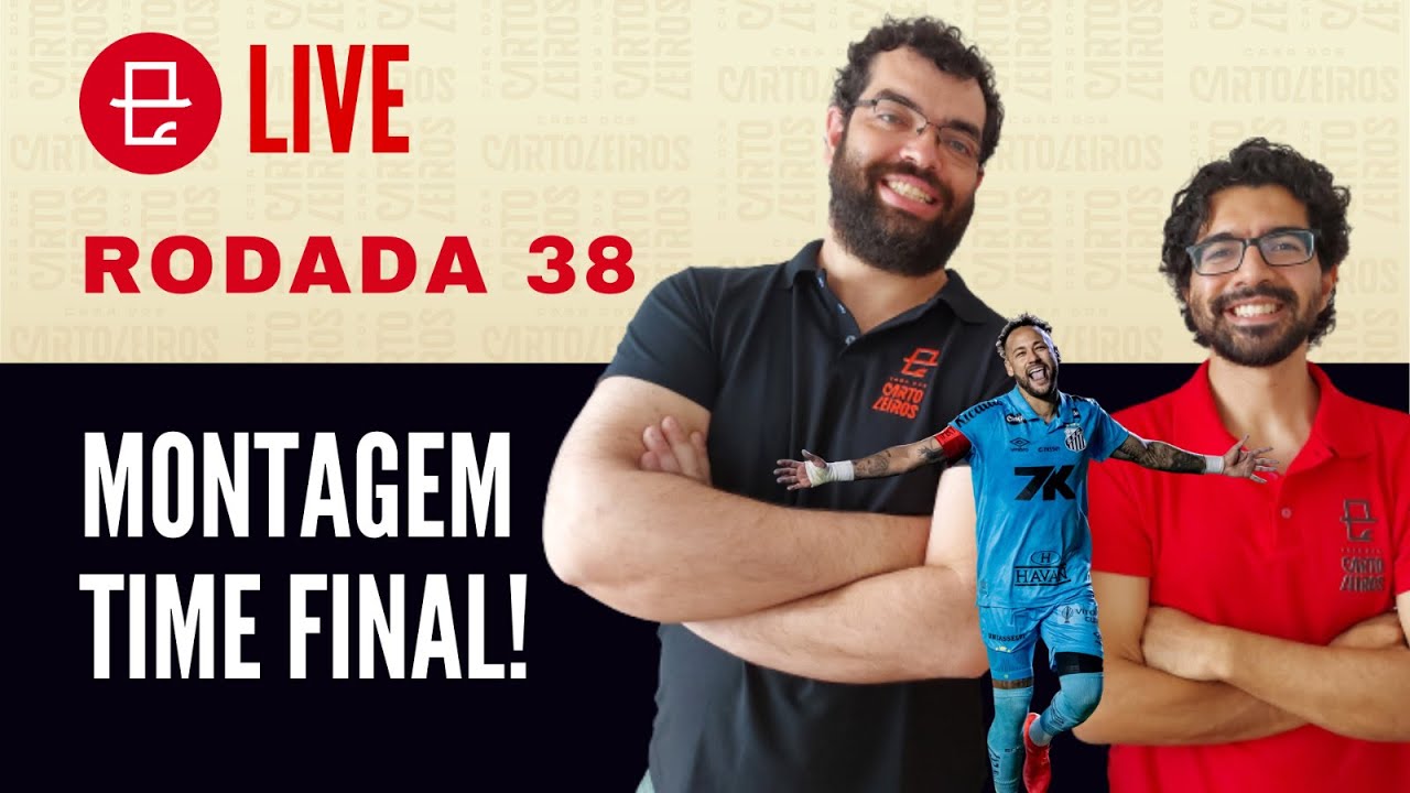 🔴 LIVE DICAS RODADA 38 | CARTOLA 2025: &Uacute;LTIMO TIME DO ANO!