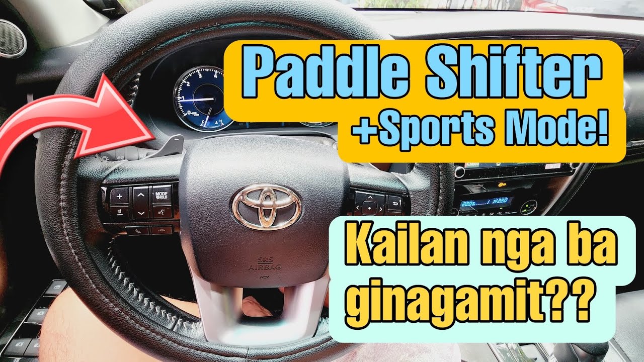 Paddle Shifter ll Toyota Fortuner Q