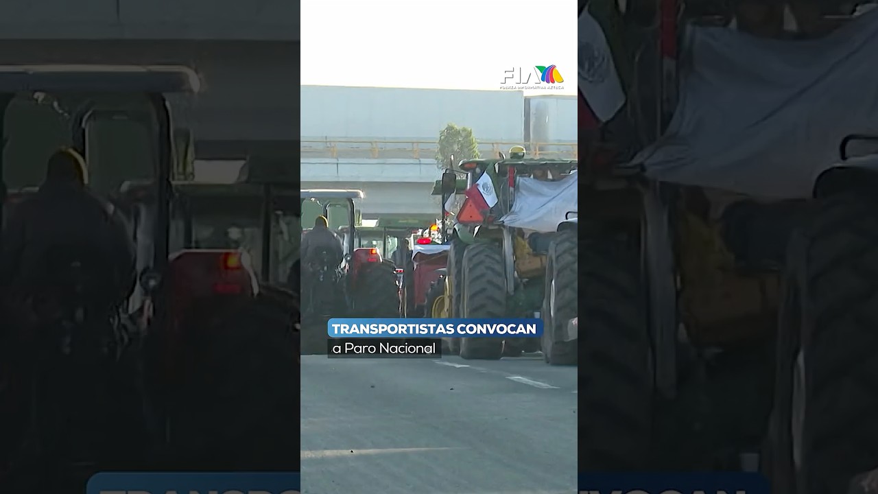 Transportistas anuncian paro nacional exigiendo seguridad ante ola de violencia