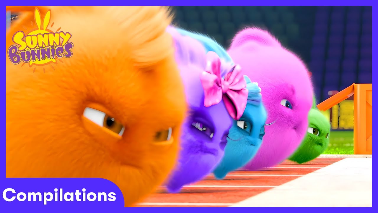 Sunny Bunnies - Kuka on nopein? Aitajuoksu! | Lastenohjelmat | WildBrain Mukava Nurkka