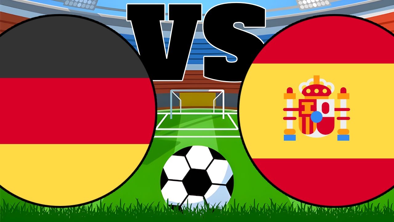 11 vs 11 Marble Football Soccer | Germany vs Spain