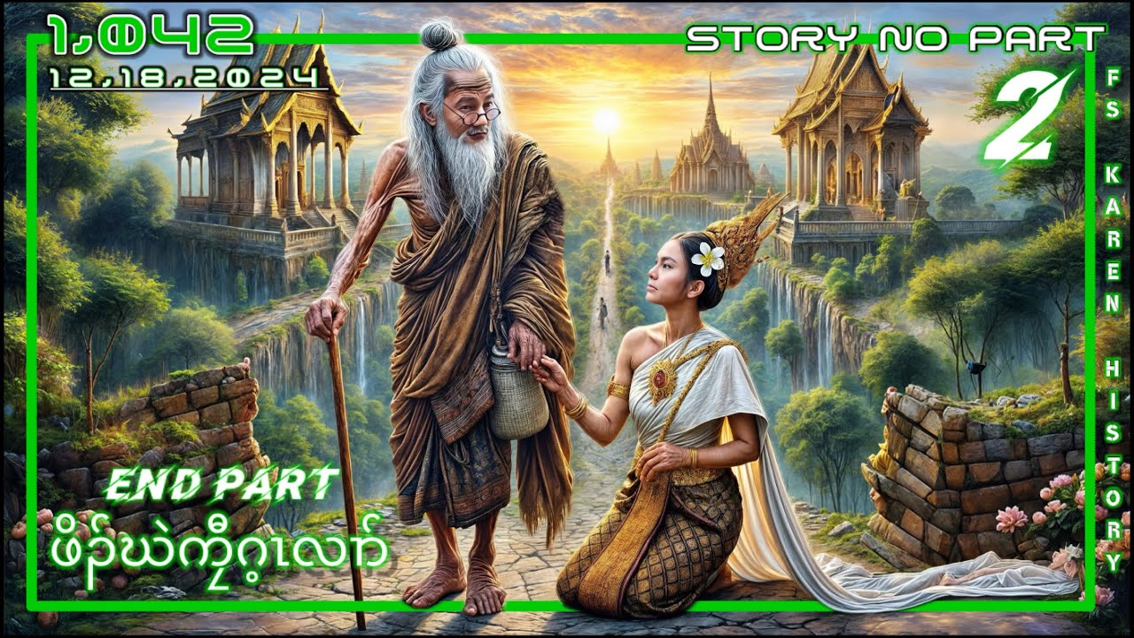 🔴 No. 1,042 Karen Story Poor Men End Part - 2 (ဖိၣ်ဃဲကၠီဂ့ၤလၢာ် ) 🔴12 , 18 , 2024  #fs_karen_history