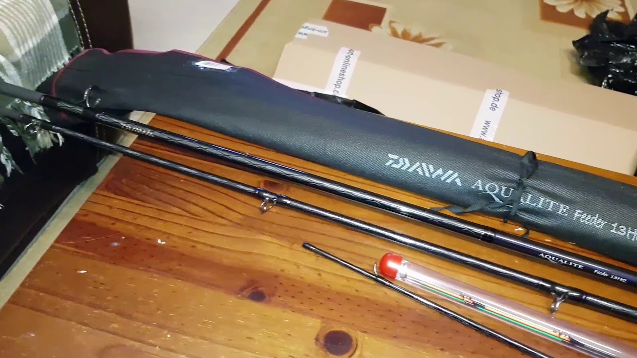Daiwa Aqualite 13HQ 3.90m распаковка
