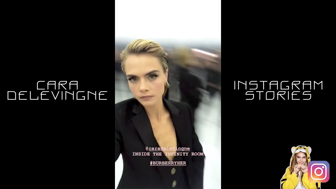 Cara Delevingne at Burberry launch party