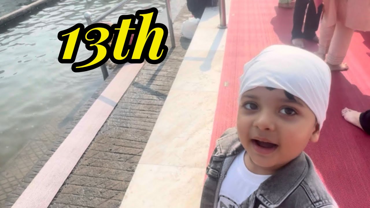 Taju ka 13th Vlog | Gurughar Mein Matha Tekne Gaya Taju 🙏✨