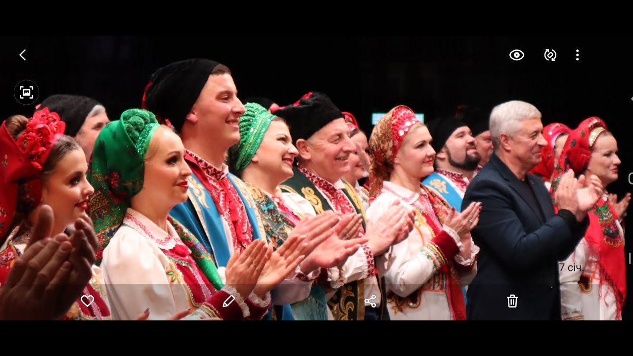 Волинський народний хор. КОНЦЕРТ 10 СІЧНЯ 2024 РОКУ. м. Луцьк