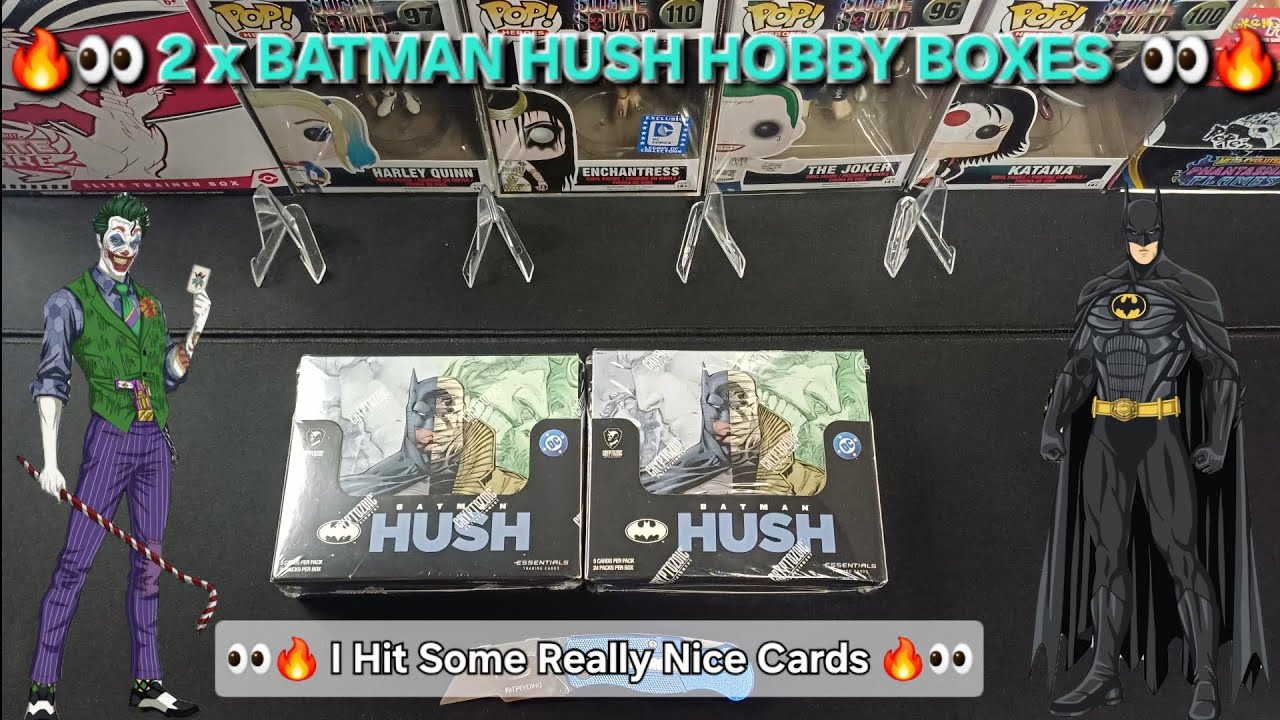🔥👀🔥 2024 Batman Hush 2 x Hobby Box Opening 🔥👀🔥