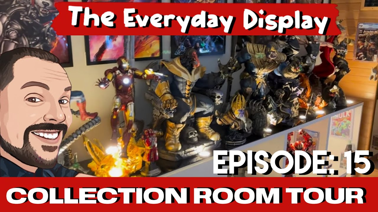 2025 COLLECTION TOUR & MAN CAVE EXTRAVAGANZA | THE EVERYDAY DISPLAY Ep. 15 COMIC STATUES UNLEASHED