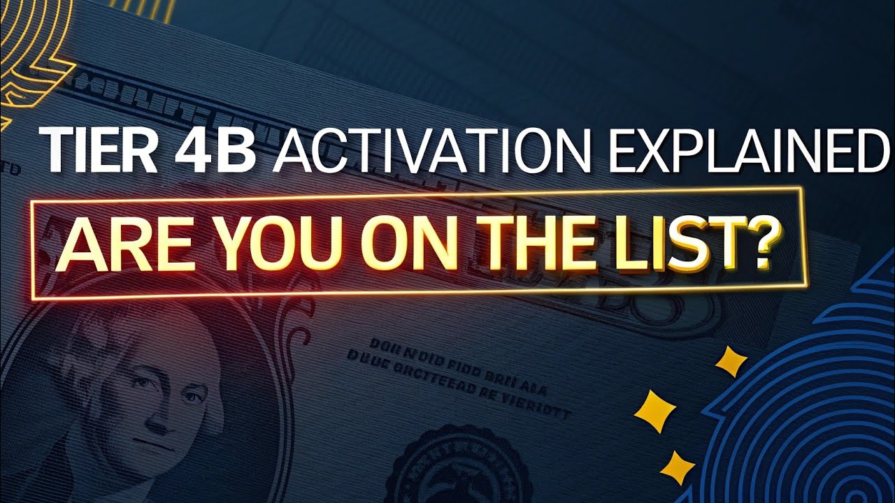Tier 4B Activation EXPLAINED✴️Are You on the List?✴️Latest IQD Update✴️