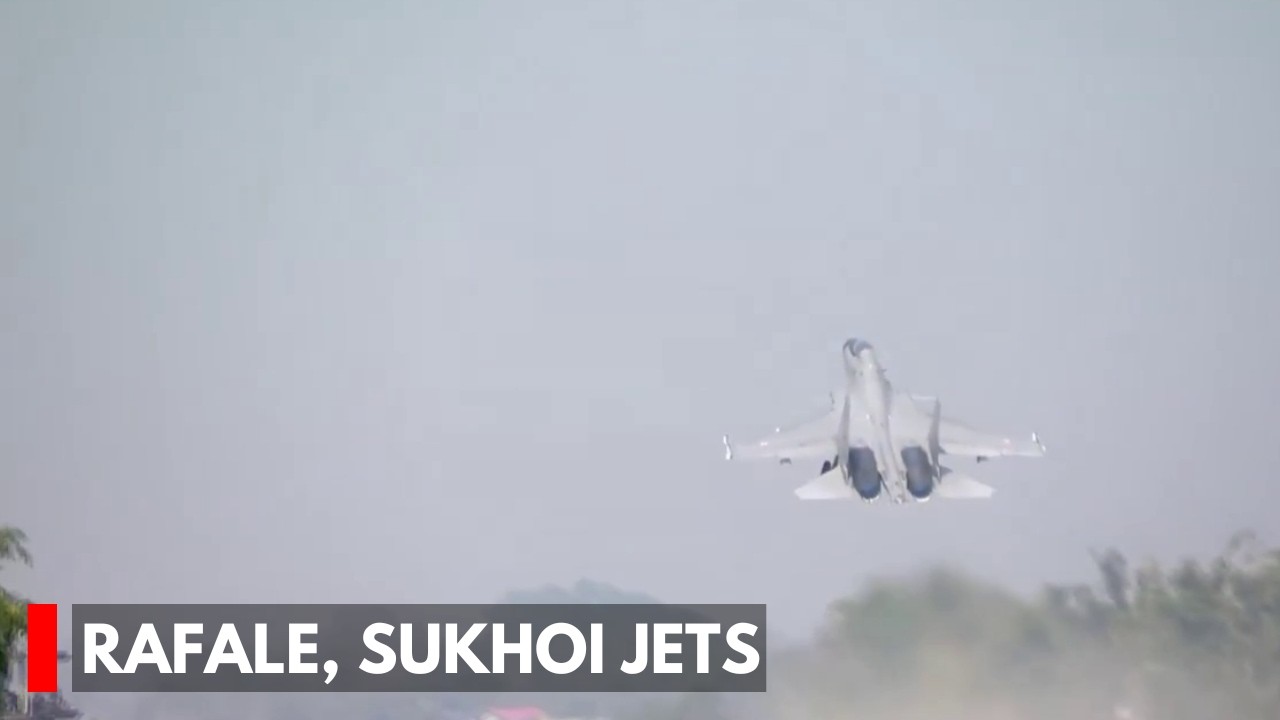 Rafale, Sukhoi Jets Take Off From Emergency Landing Facility In Assam
