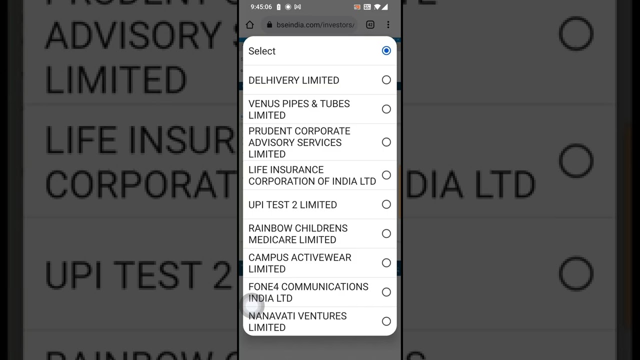 LIC IPO Allotment Status Checking Results found