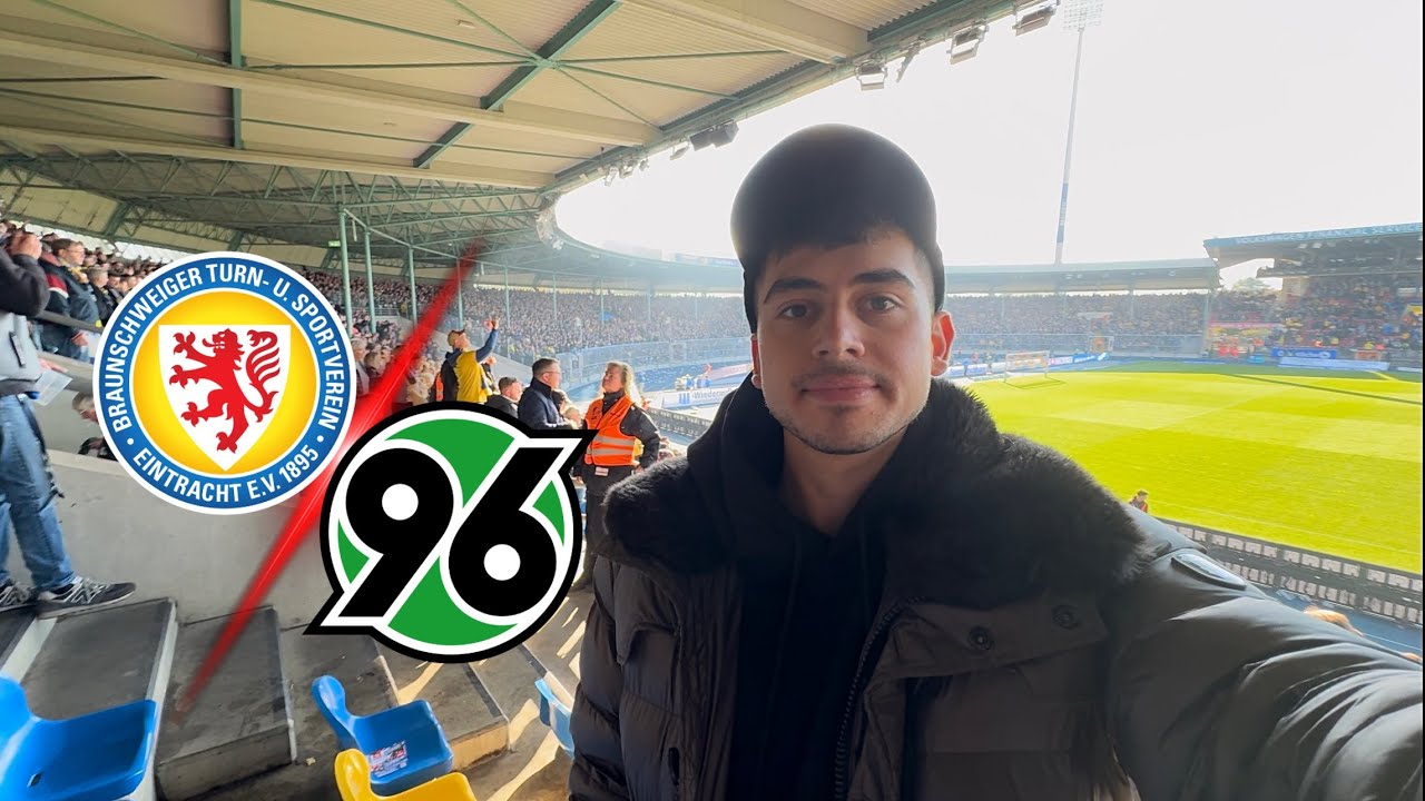 Niedersachsenderby - OHNE ULTRAS❌🥁 | EINTRACHT BRAUNSCHWEIG vs HANNOVER 96 | Stadionvlog