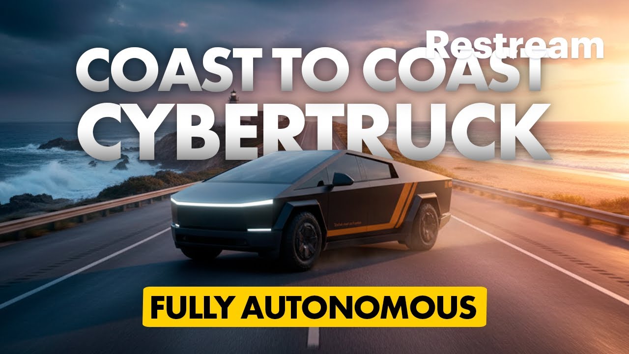 Fully Autonomous Cybertruck Coast to Coast: Zero Disengagement Attempt