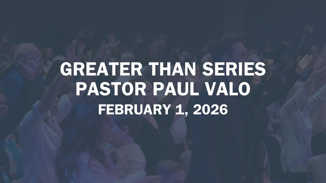 Christ Church of Orlando | Pastor Paul Valo | Greater Than Series | 11AM | 2.1.26