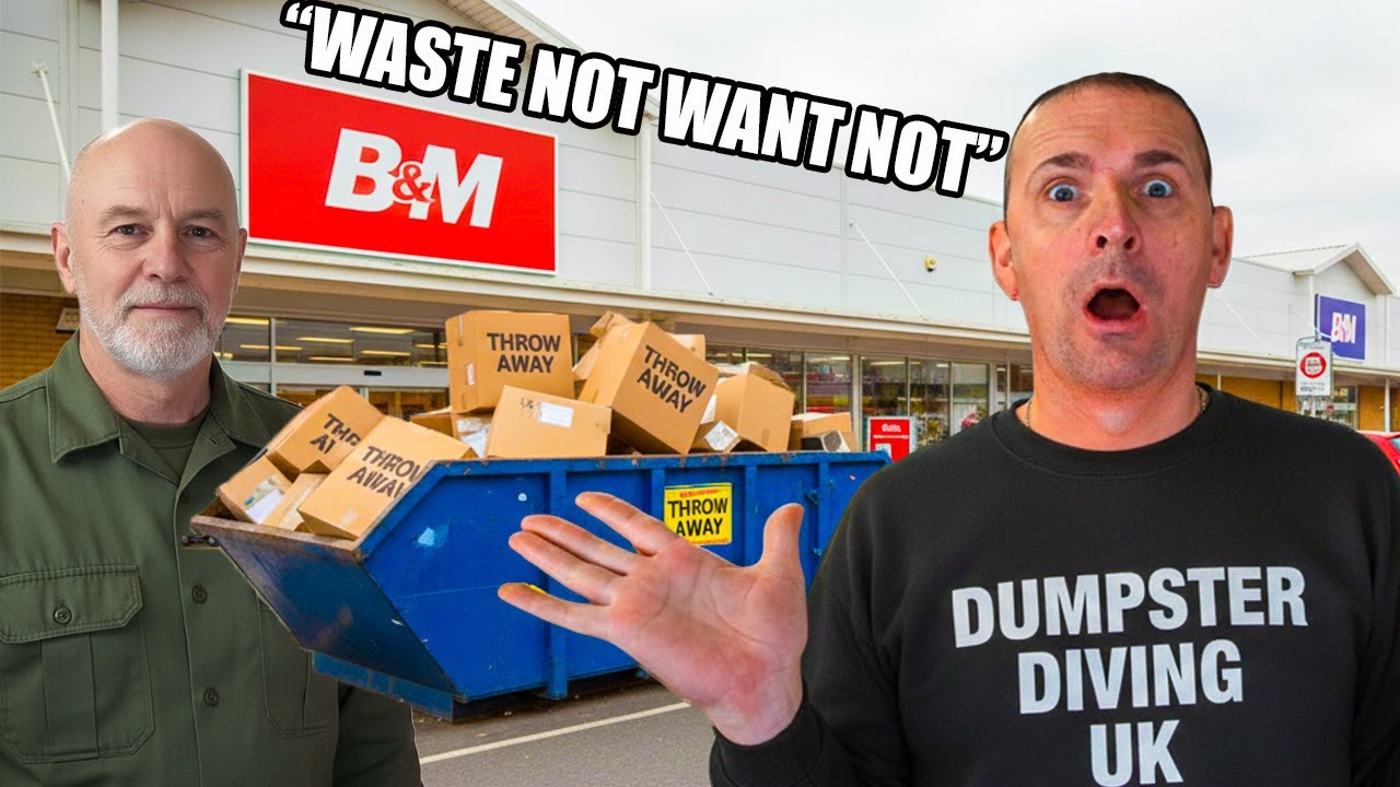 МЫ УДАЛИСЬ на B&M Dumpster Diving и нашли УДИВИТЕЛЬНЫЕ вещи.