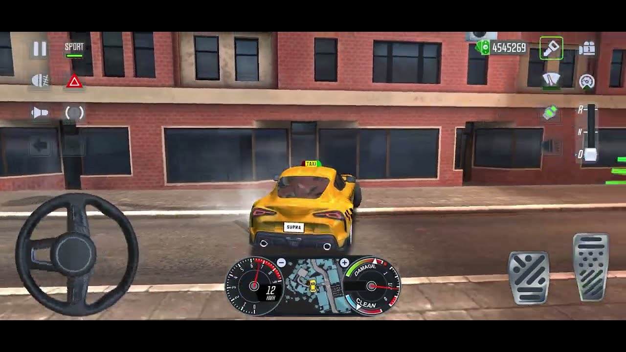 Toyota Supra Taxi | New York City | Taxi Car Simulator EVO Mobile Gameplay