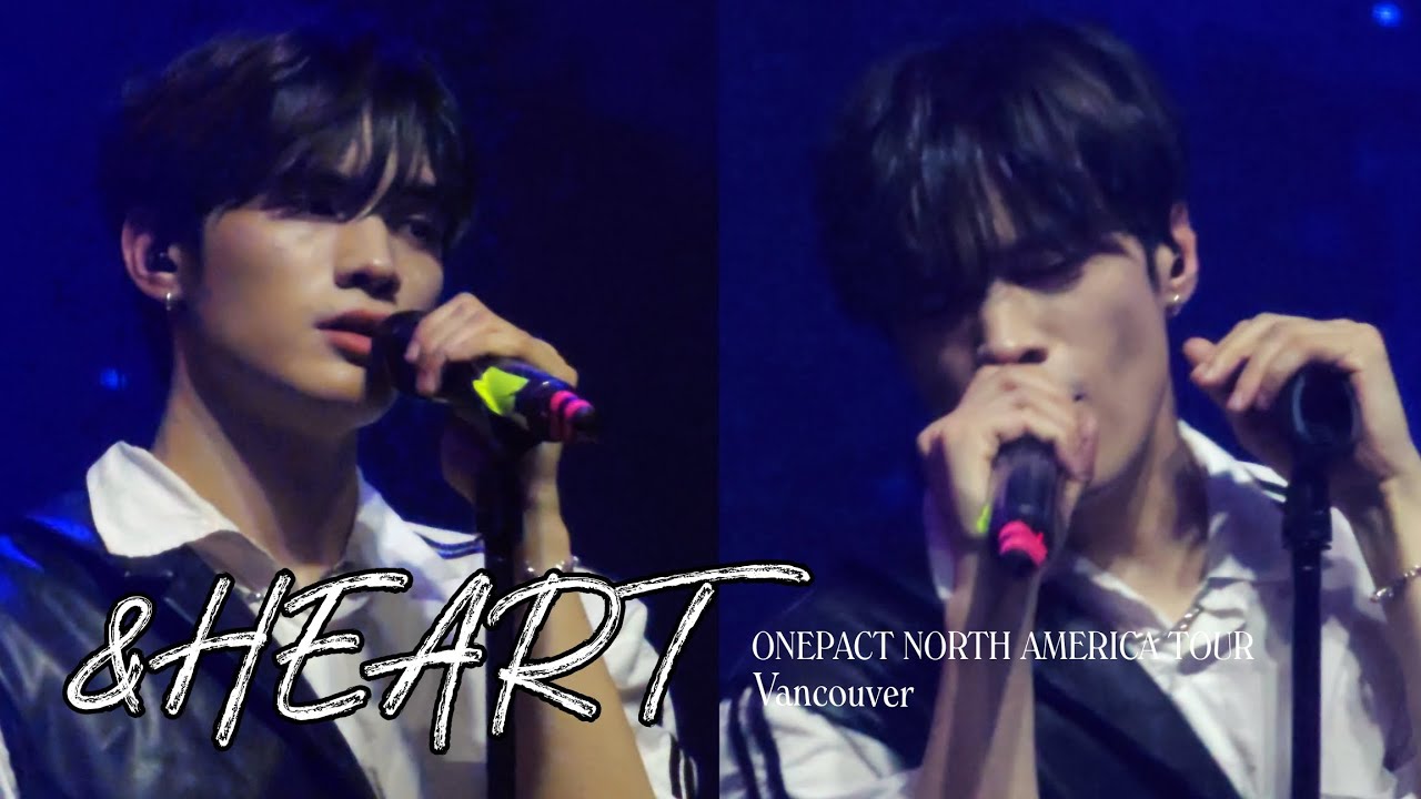 『&HEART/ONEPACT』JAY focus 251012 NORTH AMERICA TOUR THE NEW WAVE 2025 Vancouver 