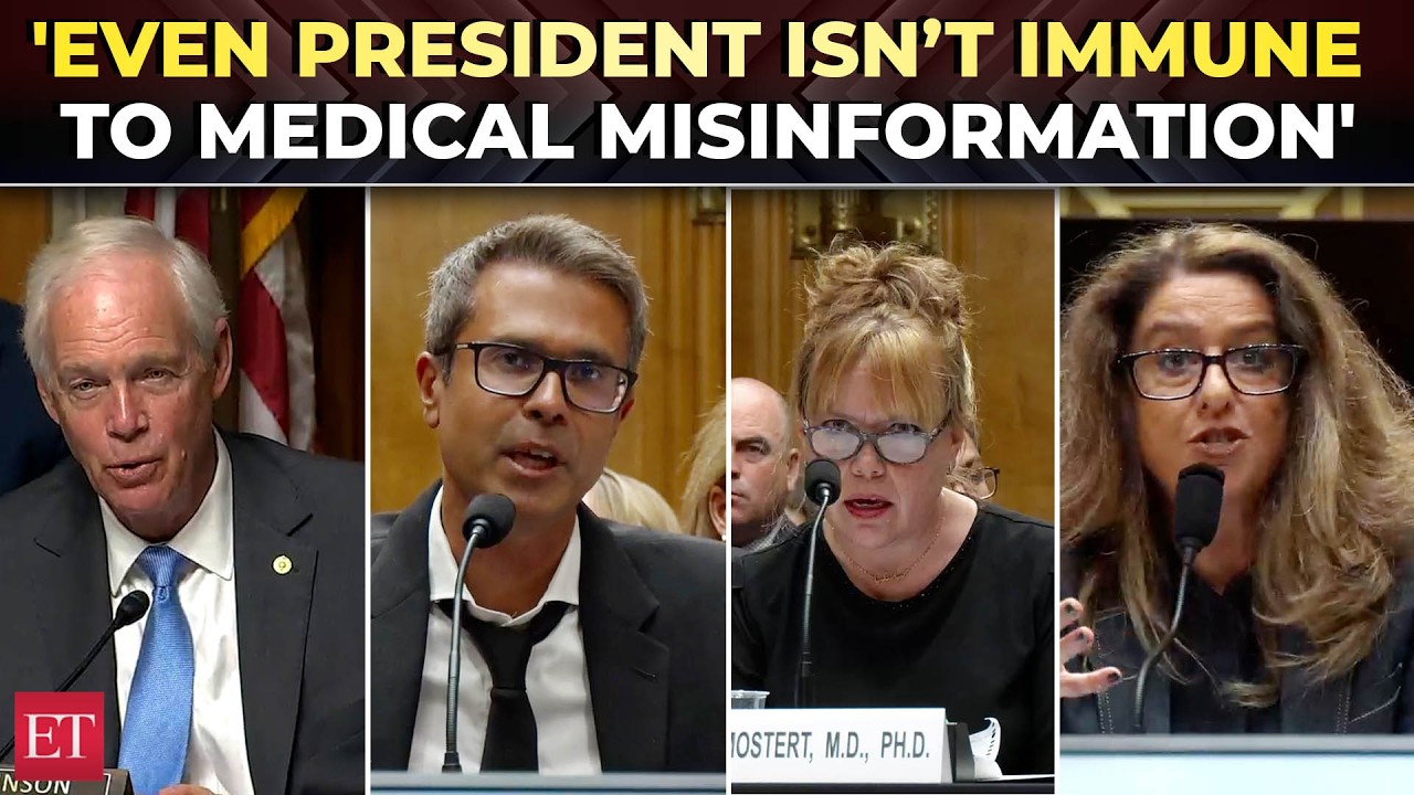 'Stop POLITICISATION of science!': Witness STUNS Senate with explosive COVID vaccine cover-up claims