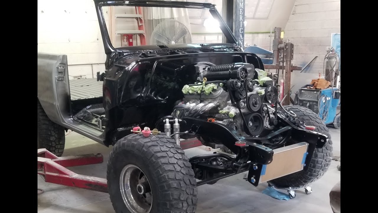 1972 Blazer 4x4 rotisserie restoration Part 4 of a custom build