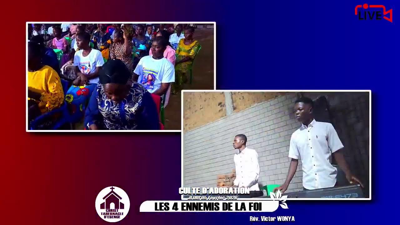 LIVE CHRIST TABERNACLE D'ESENGE