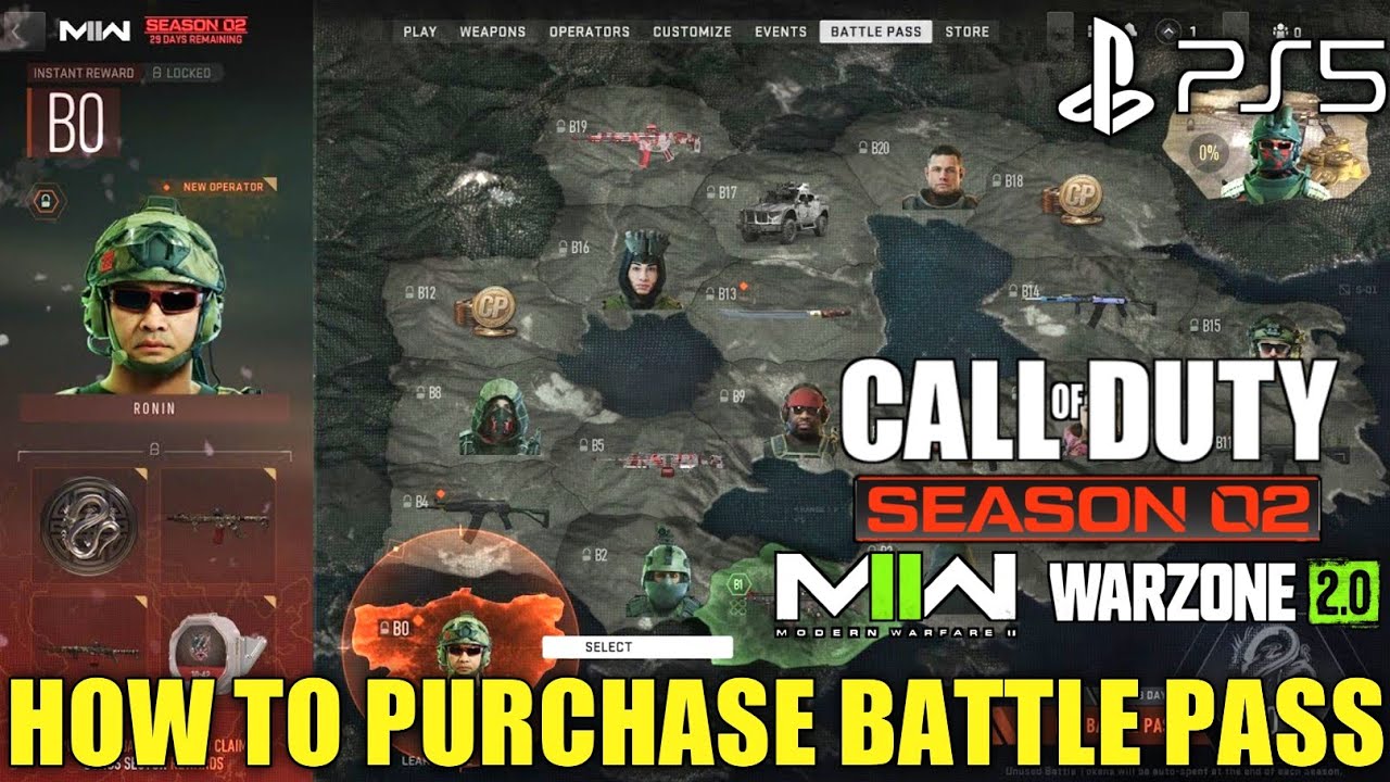 How to Purchase Season 2 Battle Pass MW2 | How to Get Season 2 Battle Pass MODERN WARFARE 2 Season 2