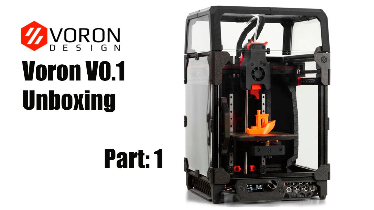 Voron V0.1 UNBOXING PARTE