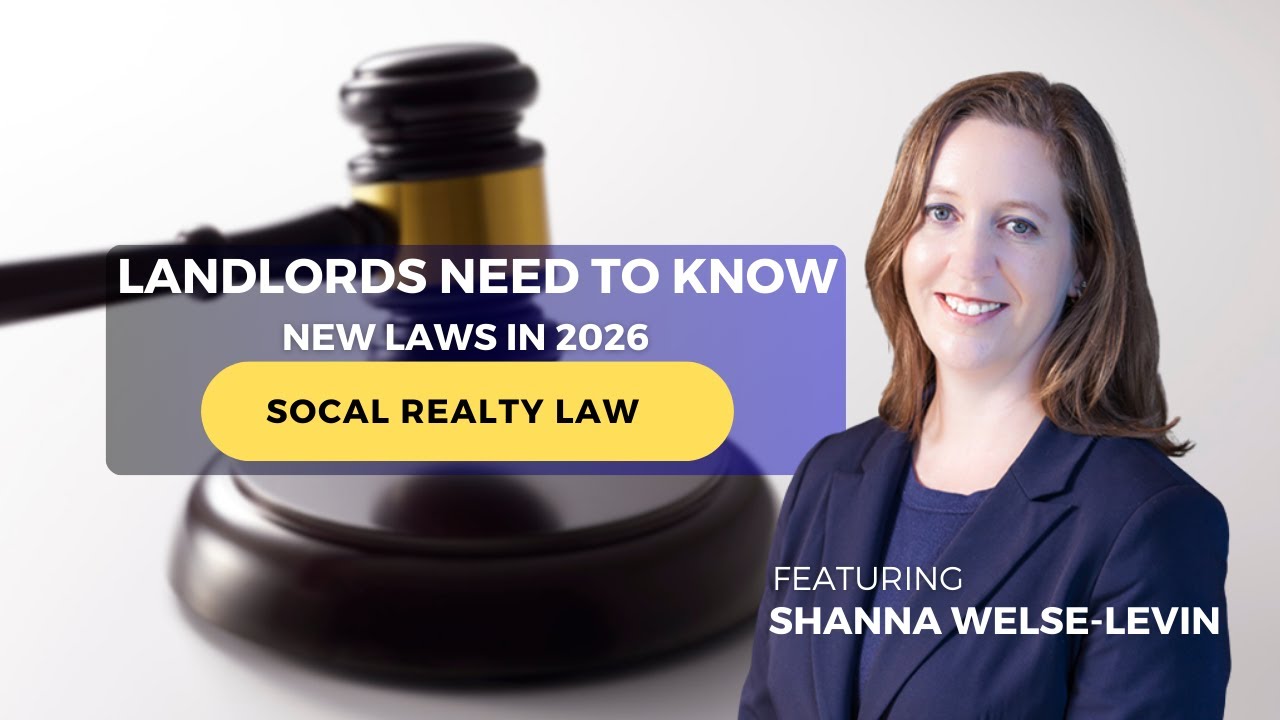 Landlords Need to Know: New Laws in 2026