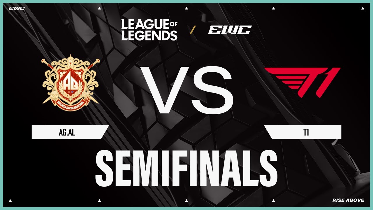 AG.AL vs. T1 | League of Legends at EWC 25 - Day 4 - Semifinals