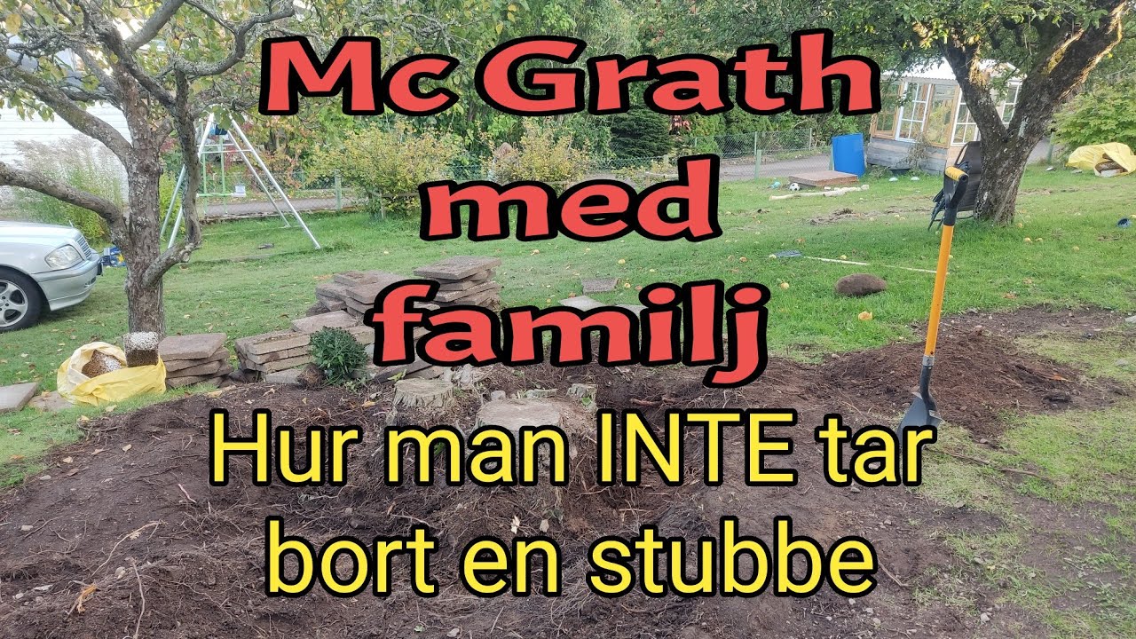 januari vlogg. Jag br&aring;kar med en stubbe.