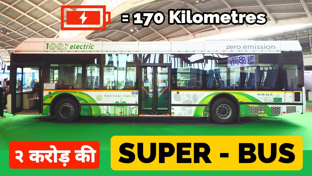 JBM Ecolife E12 ELECTRIC CITY BUS Review ⚡⚡ | Navi Mumbai Municipal Transport NMMT #TruckTalks
