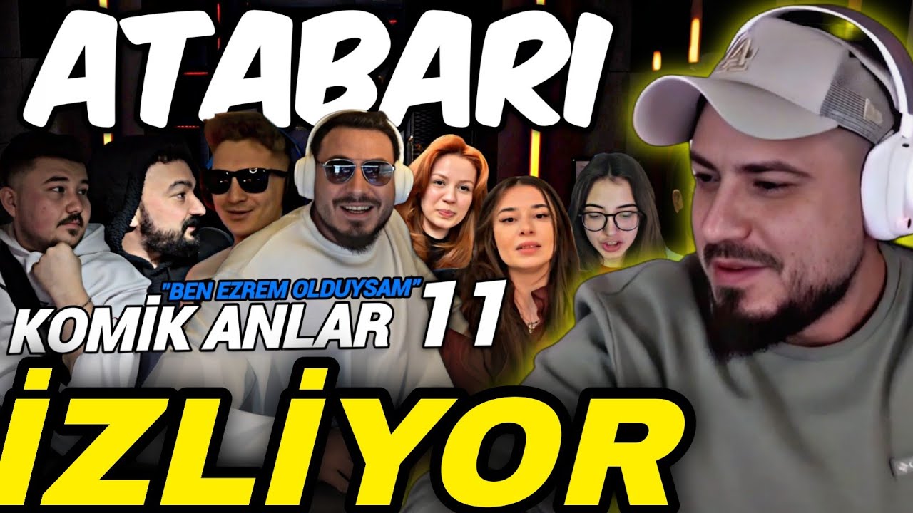 ATABERK DOĞAN ATABARI KOMİK ANLAR BÖLÜM 11 İZLİYOR - Rei Edits