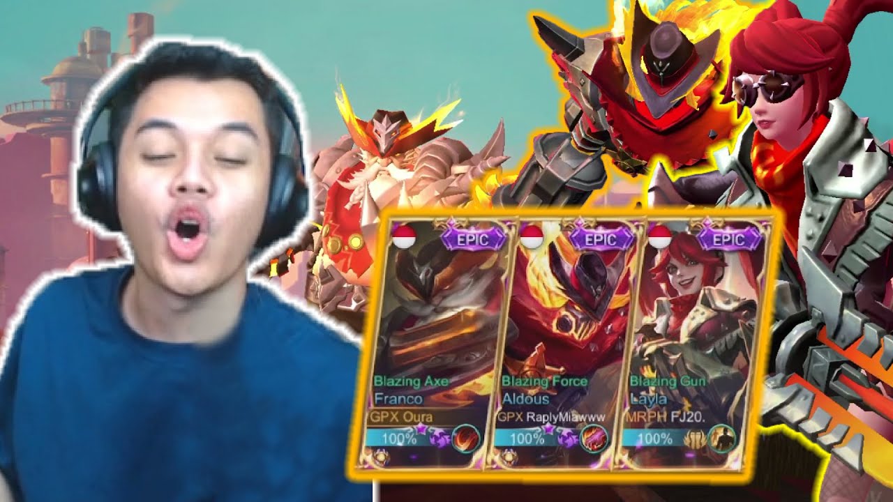 3 COMBO SKIN COWBOY!! FRANCO, LAYLA, ALDOUS! Combo Mematikan Yang Tak Ada Obat BOSS!!