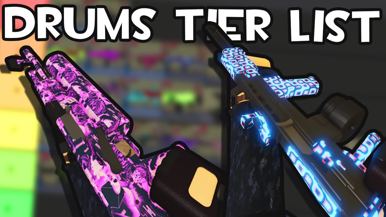 I RANKED EVERY DRUM MAGAZINE IN PHANTOM FORCES..