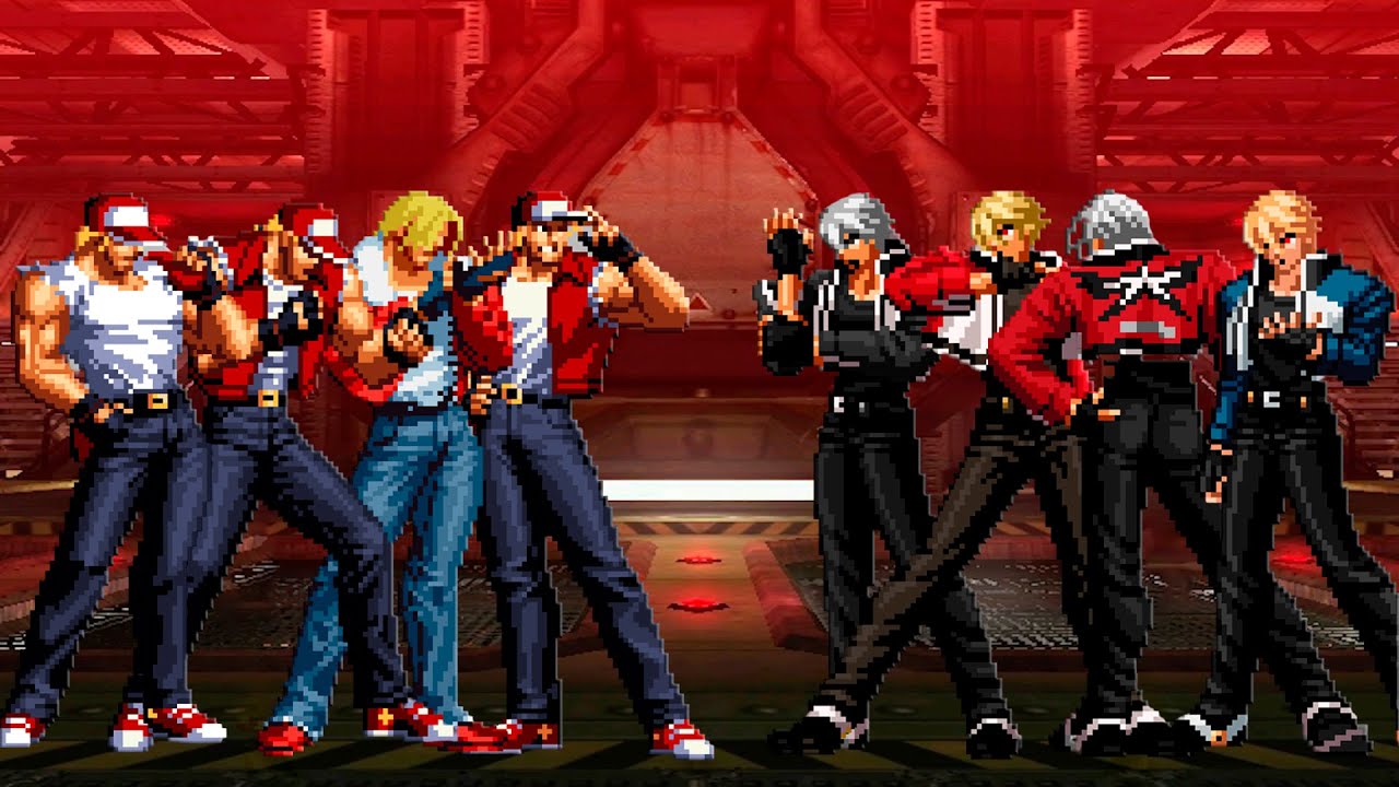[KOF Mugen] Terry Bogard Team vs Rock Howard Team