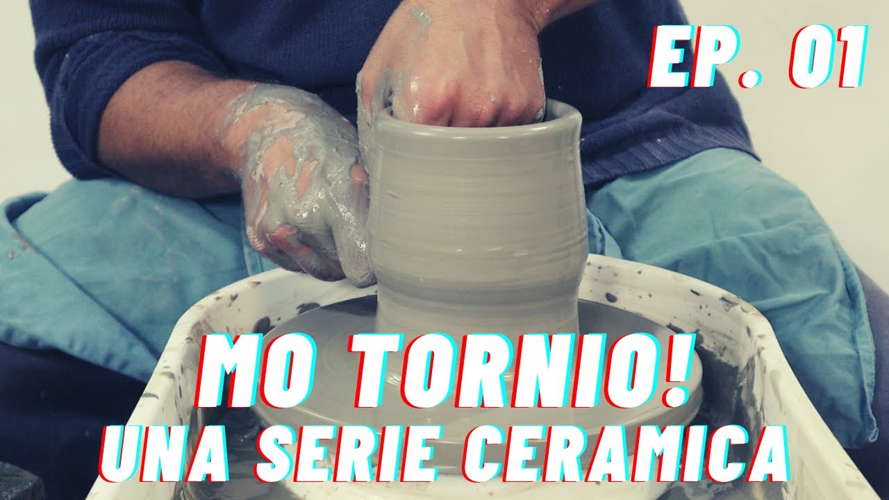 Lezioni di Tornio! Come creare un Cilindro d'Argilla sul Tornio Super-Economico.
