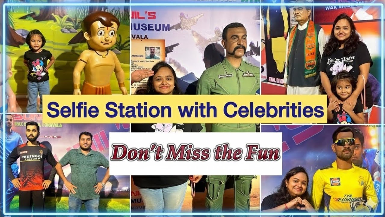 Most Amazing Wax Museum | Lonavala tourist places | Sunil’s Wax Museum Lonavala