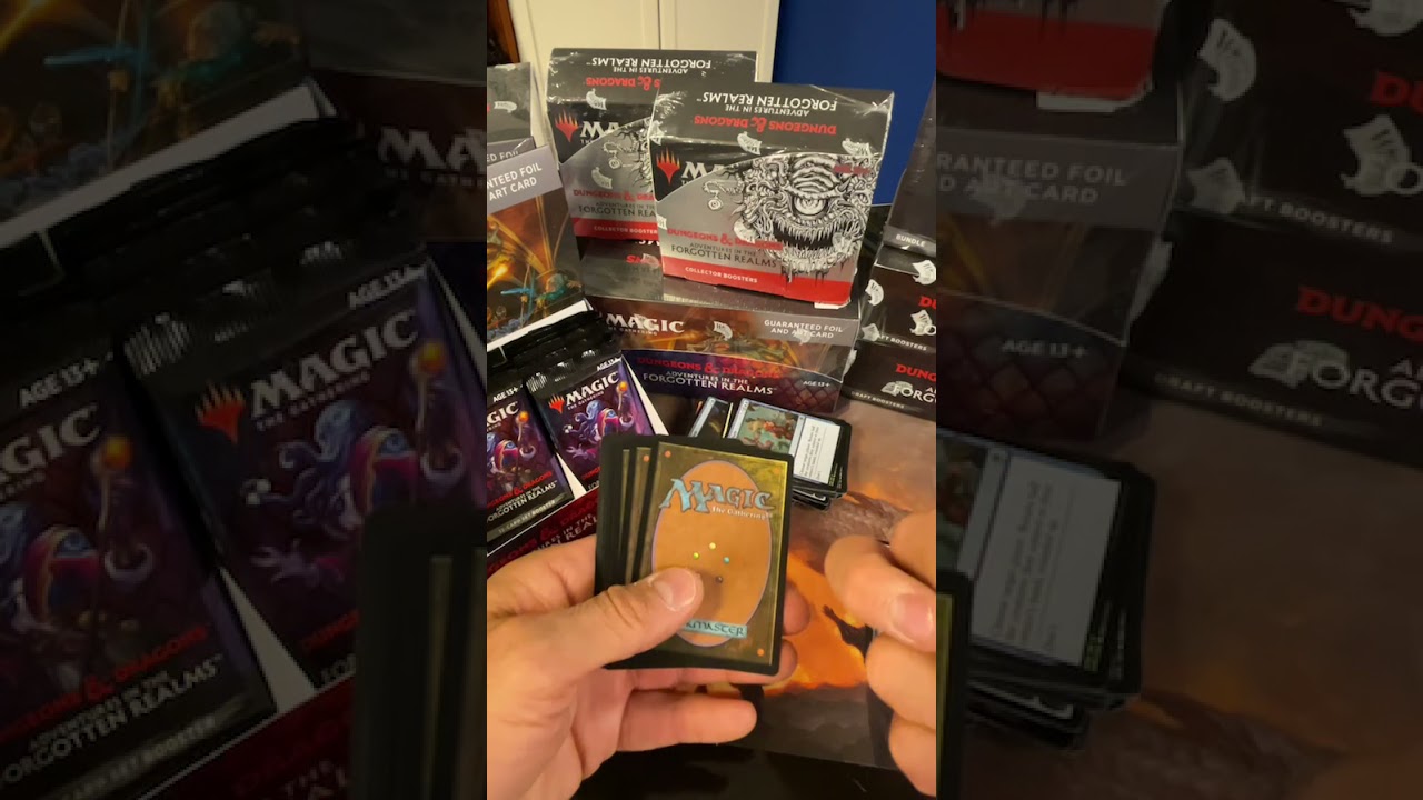 Åpning av Set Booster fra Magic the Gathering Adventures in the Forgotten Realms
