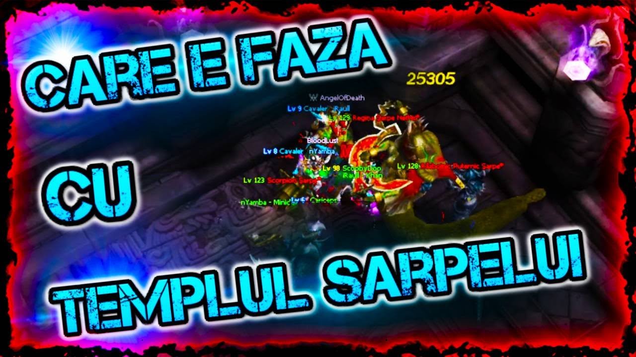 Care e faza cu Templul Sarpelui? (Run-ul) #metin2