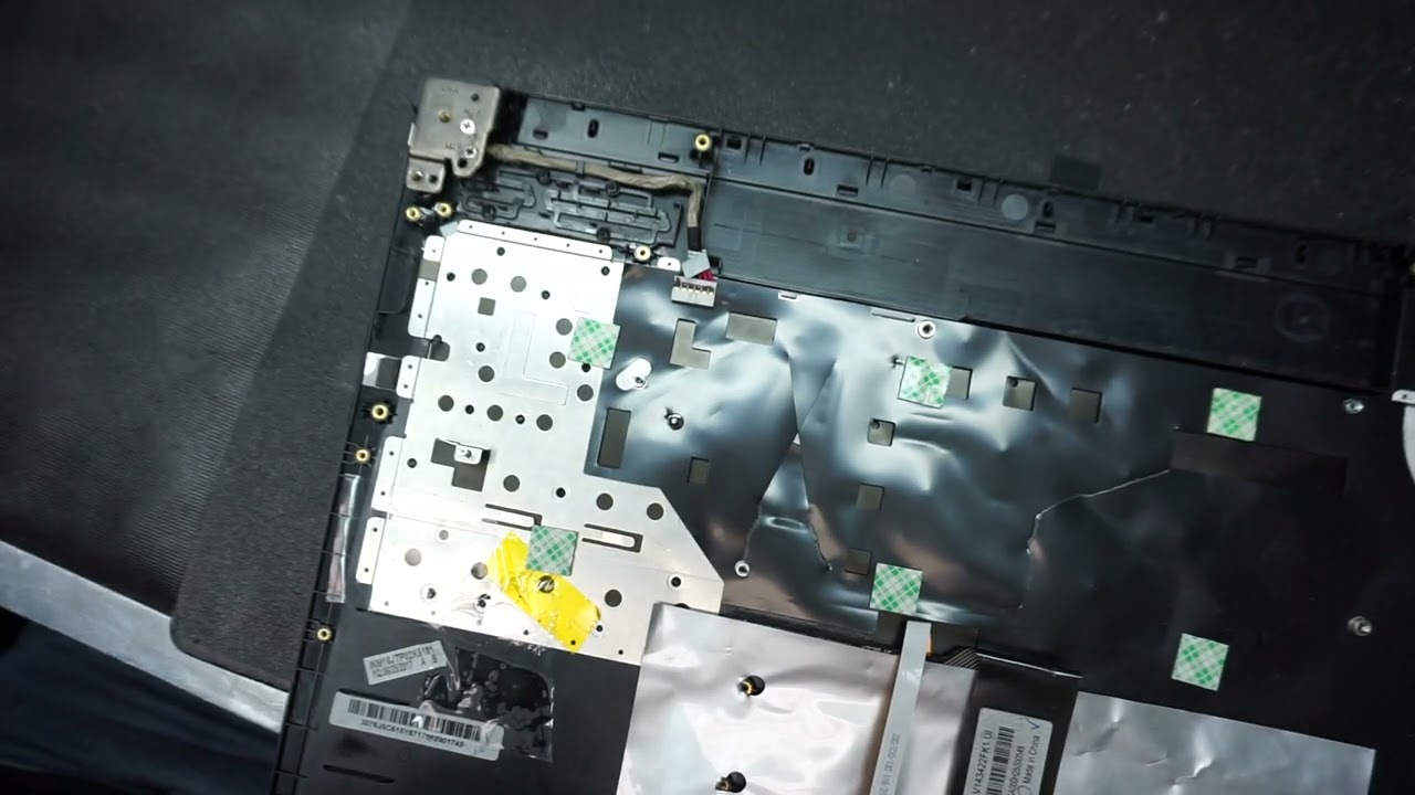 Замена клавиатуры MSI GP62MVR 7RFX Leopard Pro /SSD/ жесткого диска/аккумулятора.