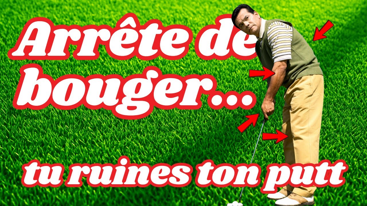 Juste tourner la tête… et putter comme un pro 🏌️‍♂️