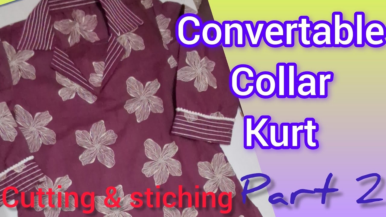 Coat Collar 🌹short Kurti Part 2 Stiching❤️ @threadneedleAiswaryaAjith-b9z  #stiching #coatcollar 