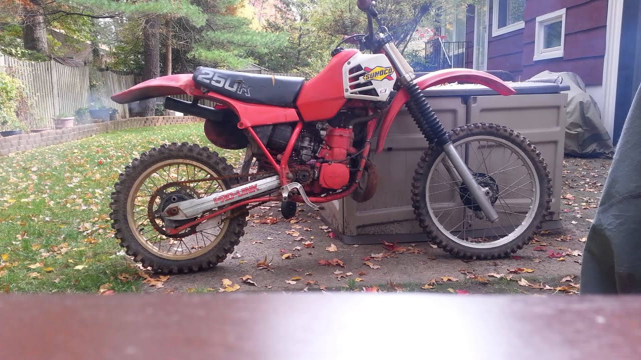 1981 cr 250 first start