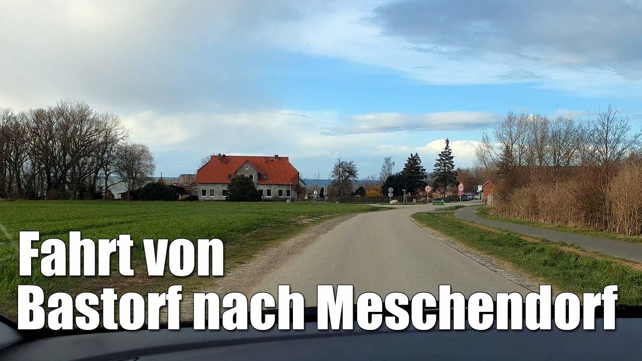 Fahrt von Bastorf nach Meschendorf | Ostsee