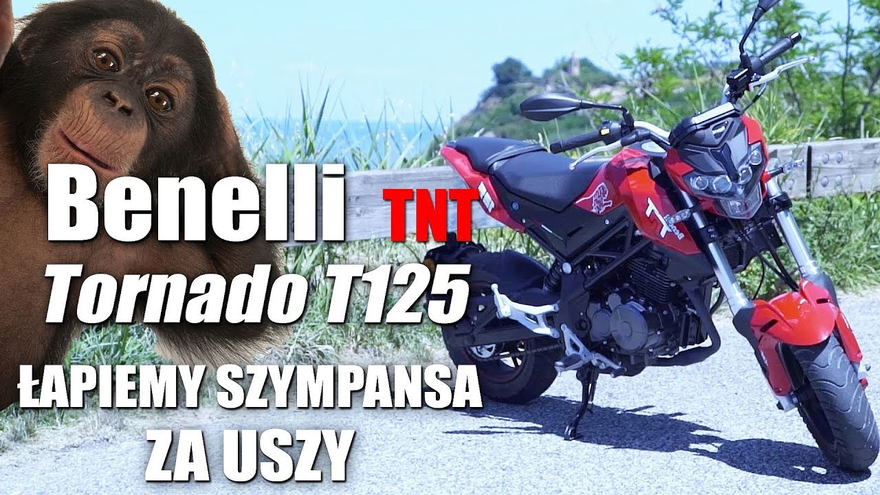 Benelli TNT 125 Tornado test: Kto chce złapać szympansa za uszy?