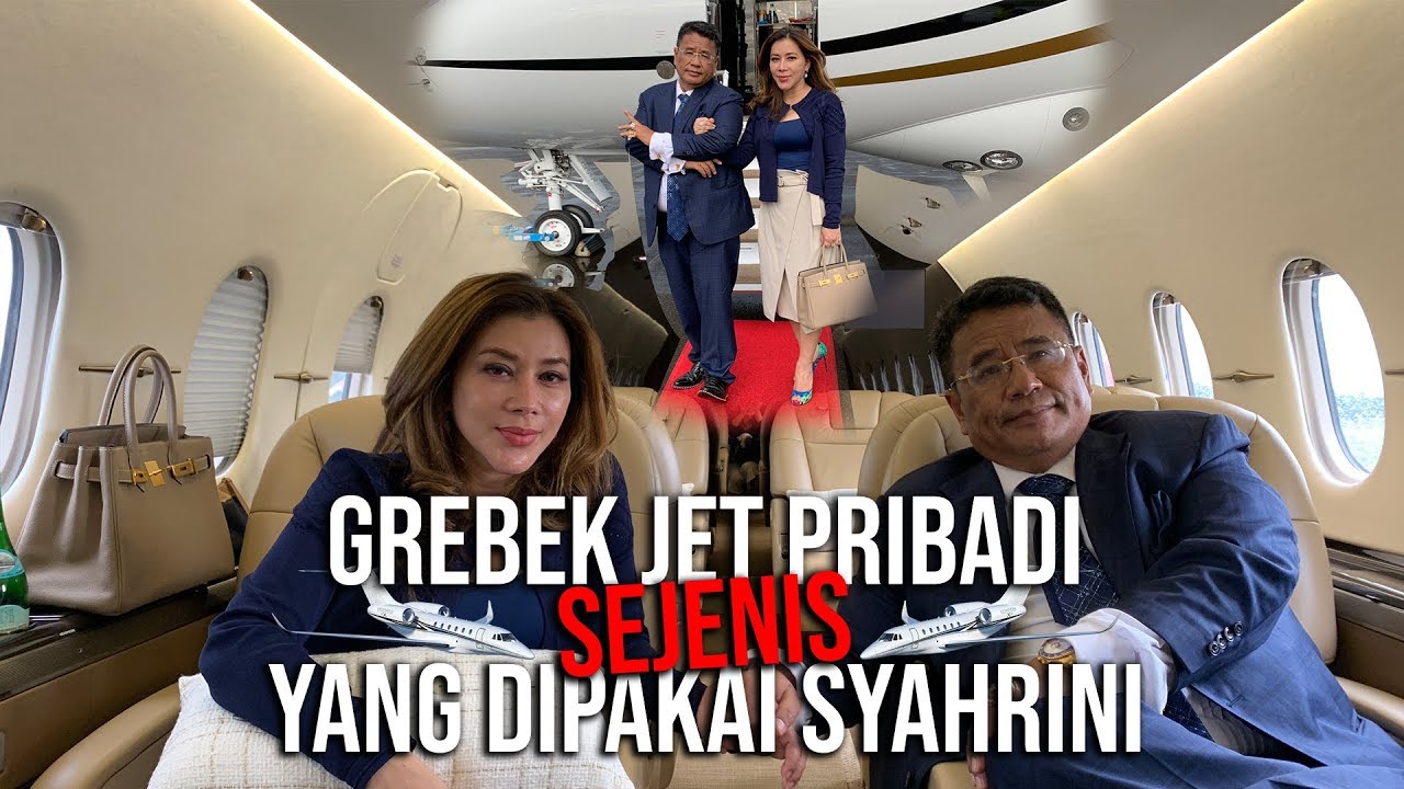 GREBEK JET PRIBADI SEJENIS YANG DIPAKAI SYAHRINI
