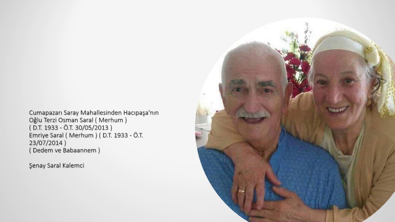 Of, Cumapazarı Ebediye intikâl etmiş Büyüklerimiz ve Anılar-1