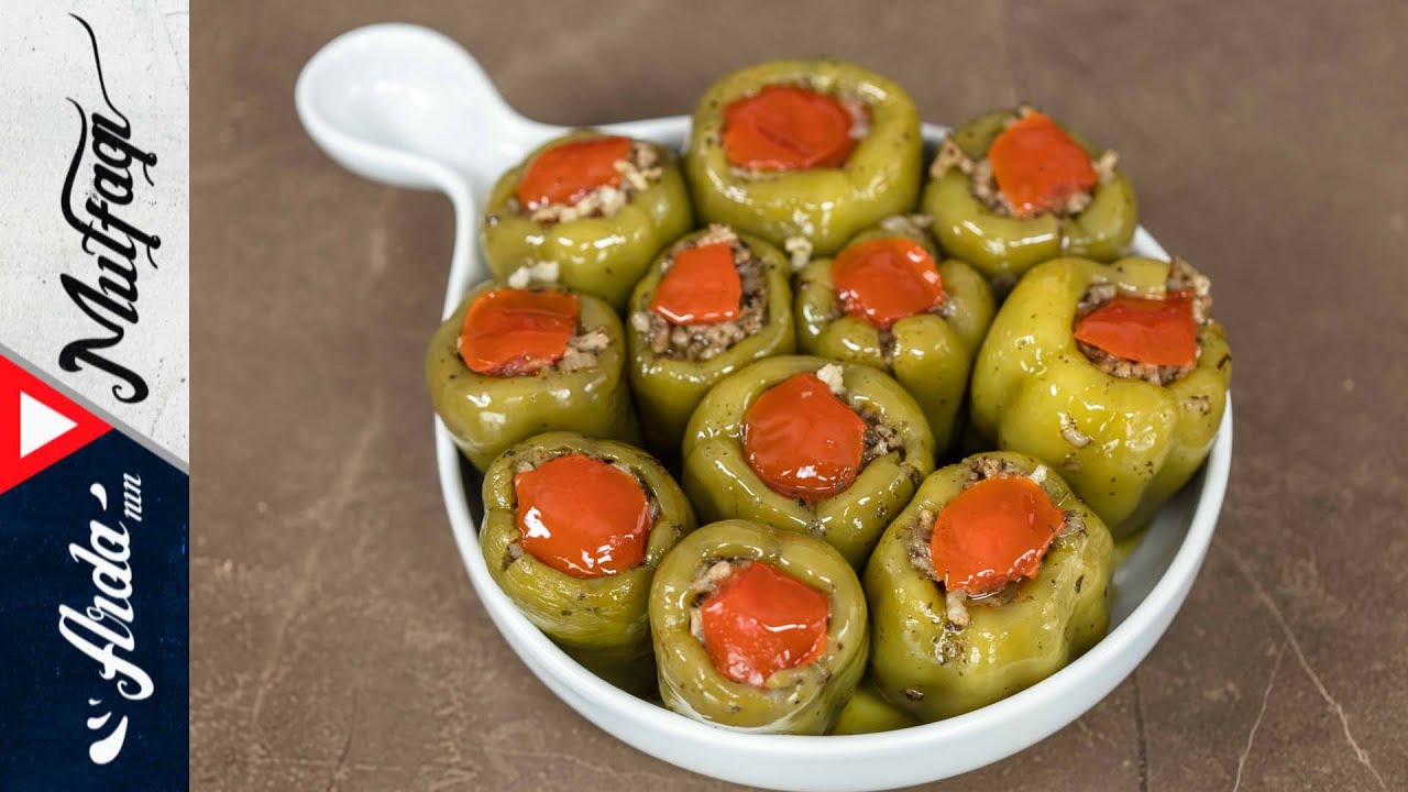 Zeytinyağlı Biber Dolması I Arda'nın Mutfağı
